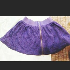 4/$25 Nickelodeon Purple Skirt  sz. 6x Girls